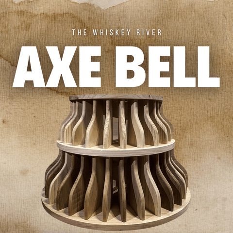 Whiskey River Trading Liberty Bell Axe Bell for axe storage and organization