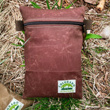 Handmade Medium Waxed Canvas Traditional EDC Pouch Bushcraft Survival Camping Possibles Dopp Grooming (Various Colors)