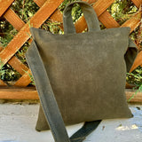 The Daytripper Waxed Canvas Bushcraft Hybrid Haversack / Messenger Bag