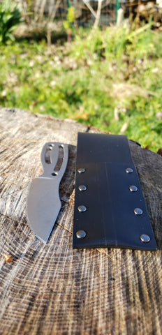 view of the grimalkin bushcraft and survival knife