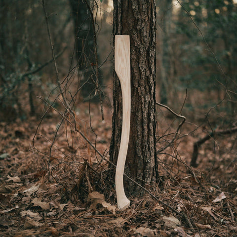full view of the whiskey river art and trading co 30c premium heritage replacement axe handle