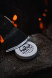 whiskey river arctic fox dual grit sharpening stone. Made in america and ready to restore the edge of your axe to a clouded mirror finish