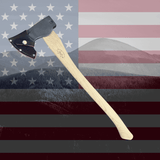 24" - WoodCraft Council Tool Pack Axe - Limited Edition Flag Stamp