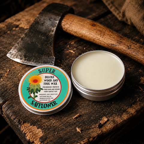 "Super Safflower" Polymer Wax Polish - 2 oz Tin