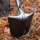 Forest Fire Shovel - Solid Shank - Wooden 38" Handle