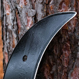 16 in. Double Edge Ditch Bank Blade - 40" (3-Hole) Wooden Handle