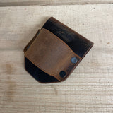 Leather Belt Hatchet Loop - Brown