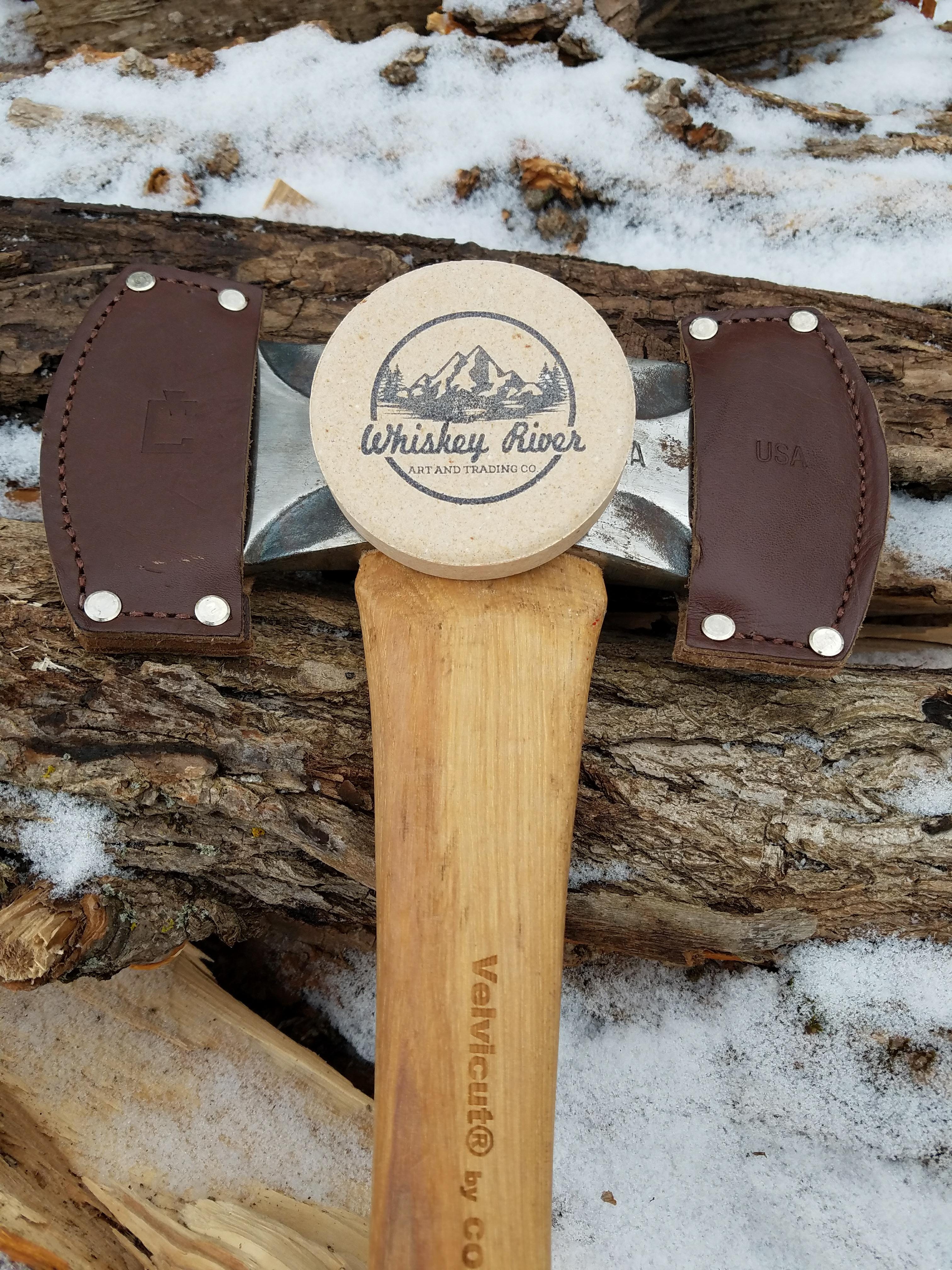 Axe Sharpening Puck | Pioneer Puck and Arctic Fox | Whiskey River
