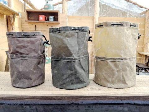 The Cedar Bucket Bag with Pockets - Large